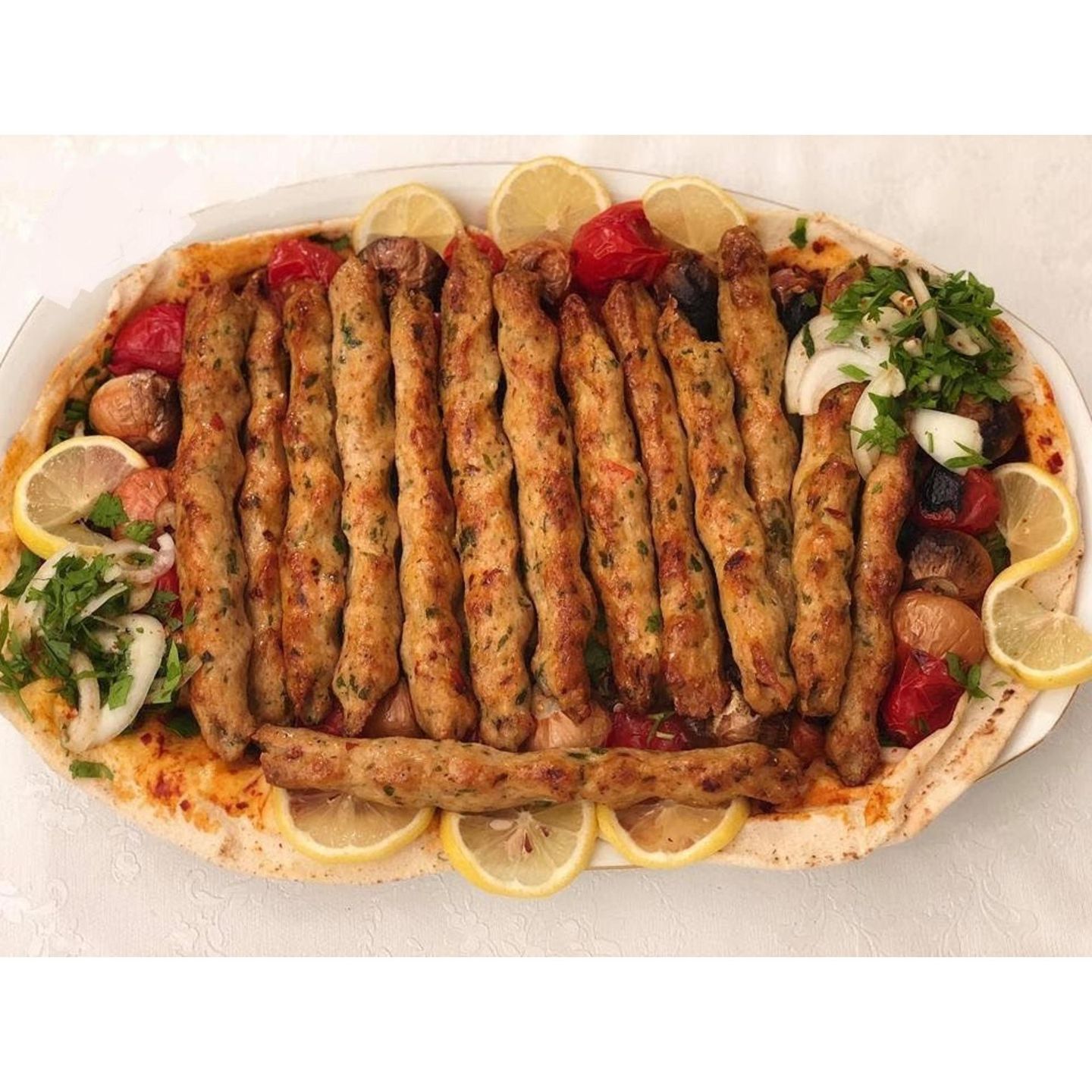 صحن كباب دجاج