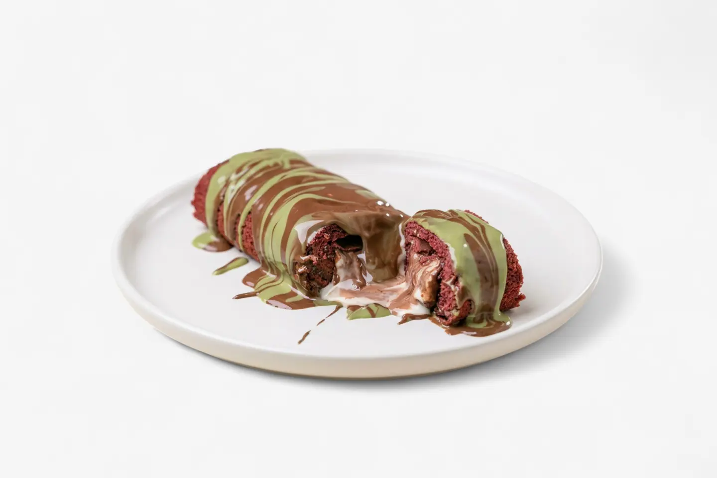 Red Velvet Crepe Roll