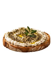 خبز سور دو لبنه و زعتر