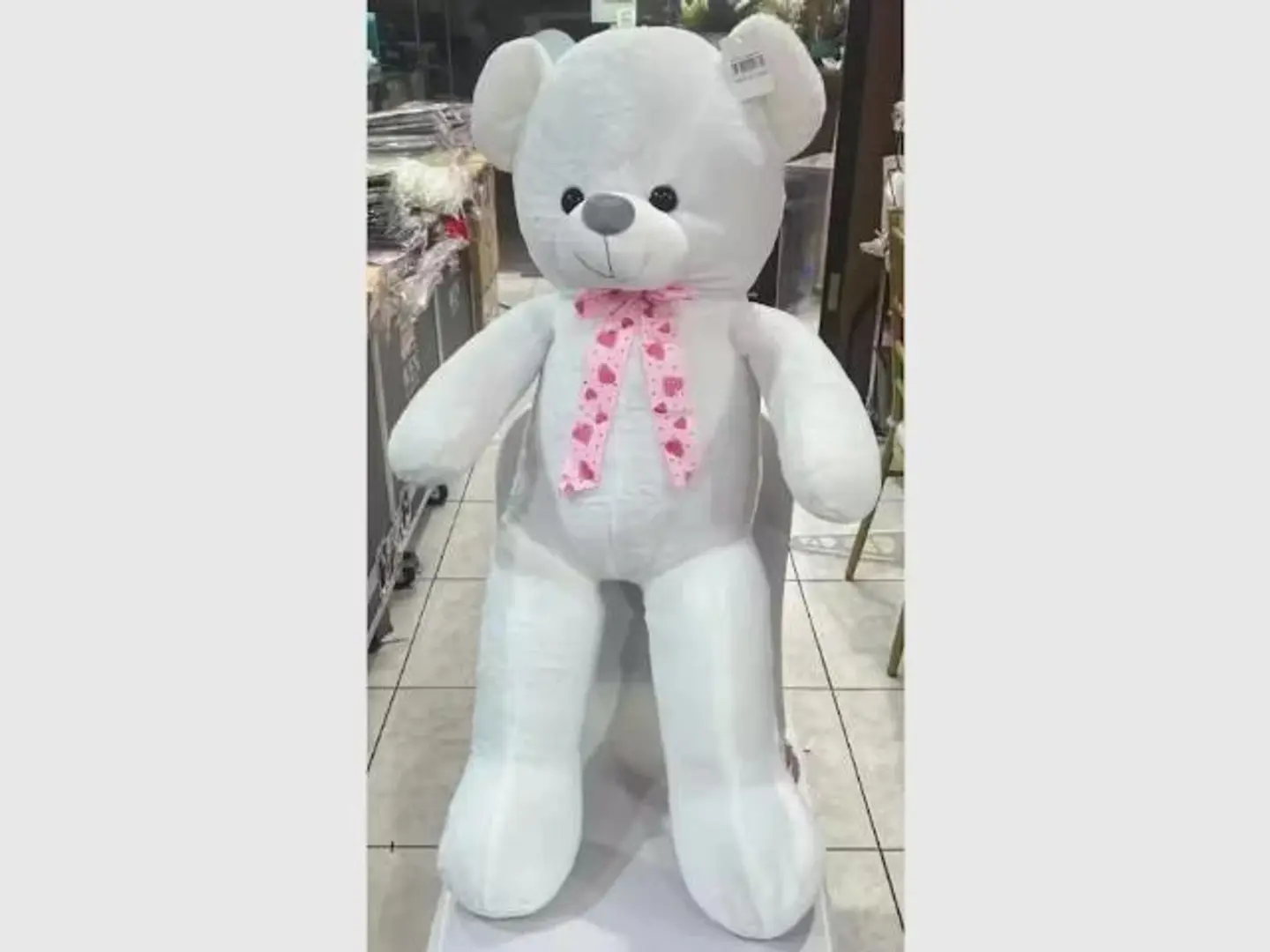 دبدوب ابيض كبير طول 95 سم