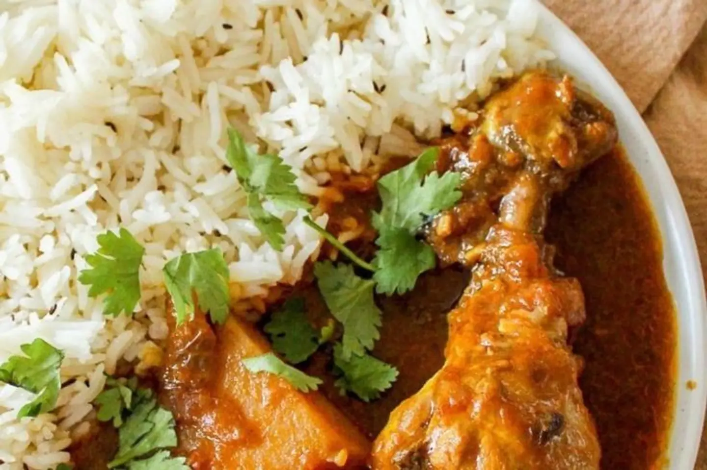 أرز مع مرق دجاج