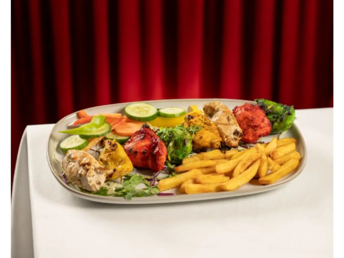 طبق تكا مشكل