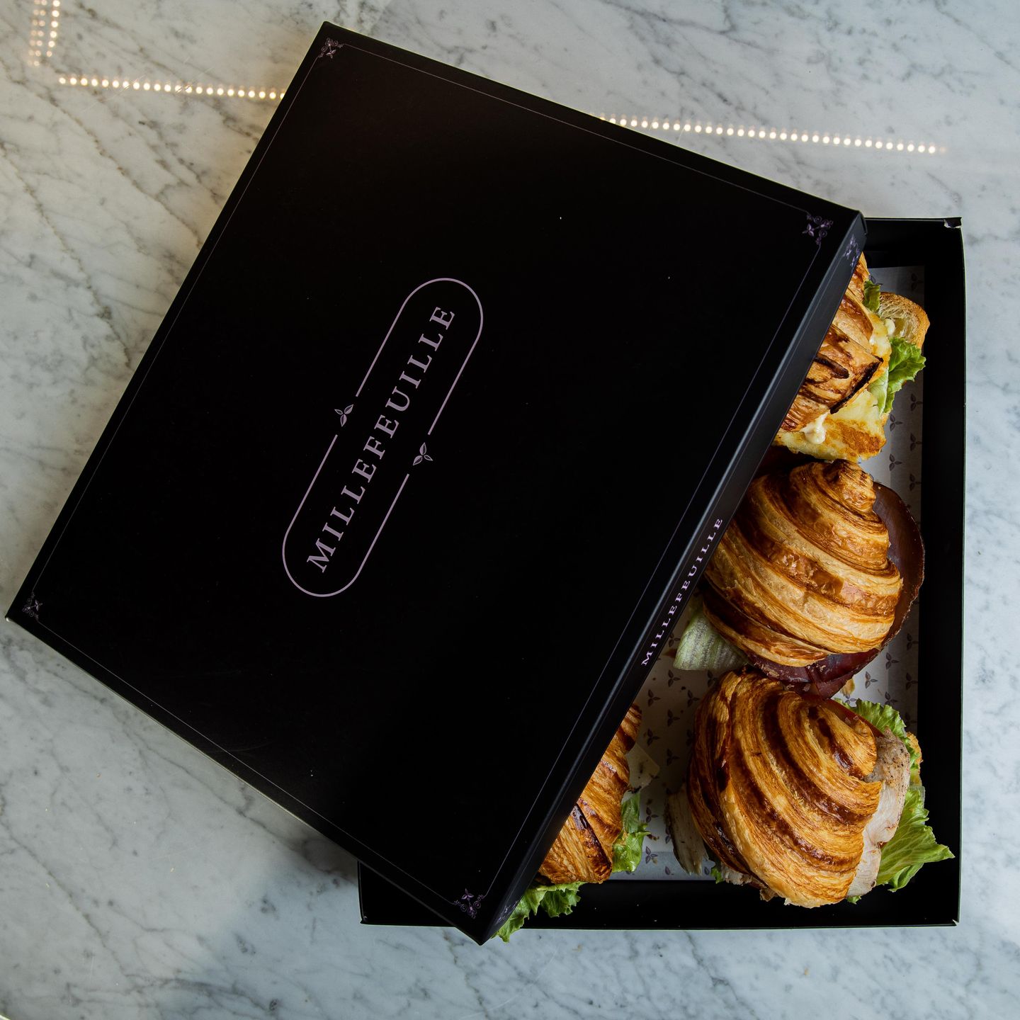 Large Croissant Gatherings Box, 6 Pieces
