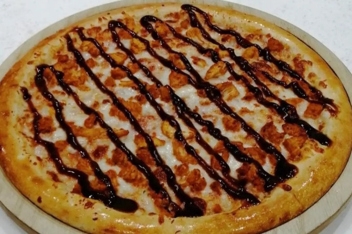 Chicken Pizza With Bbq