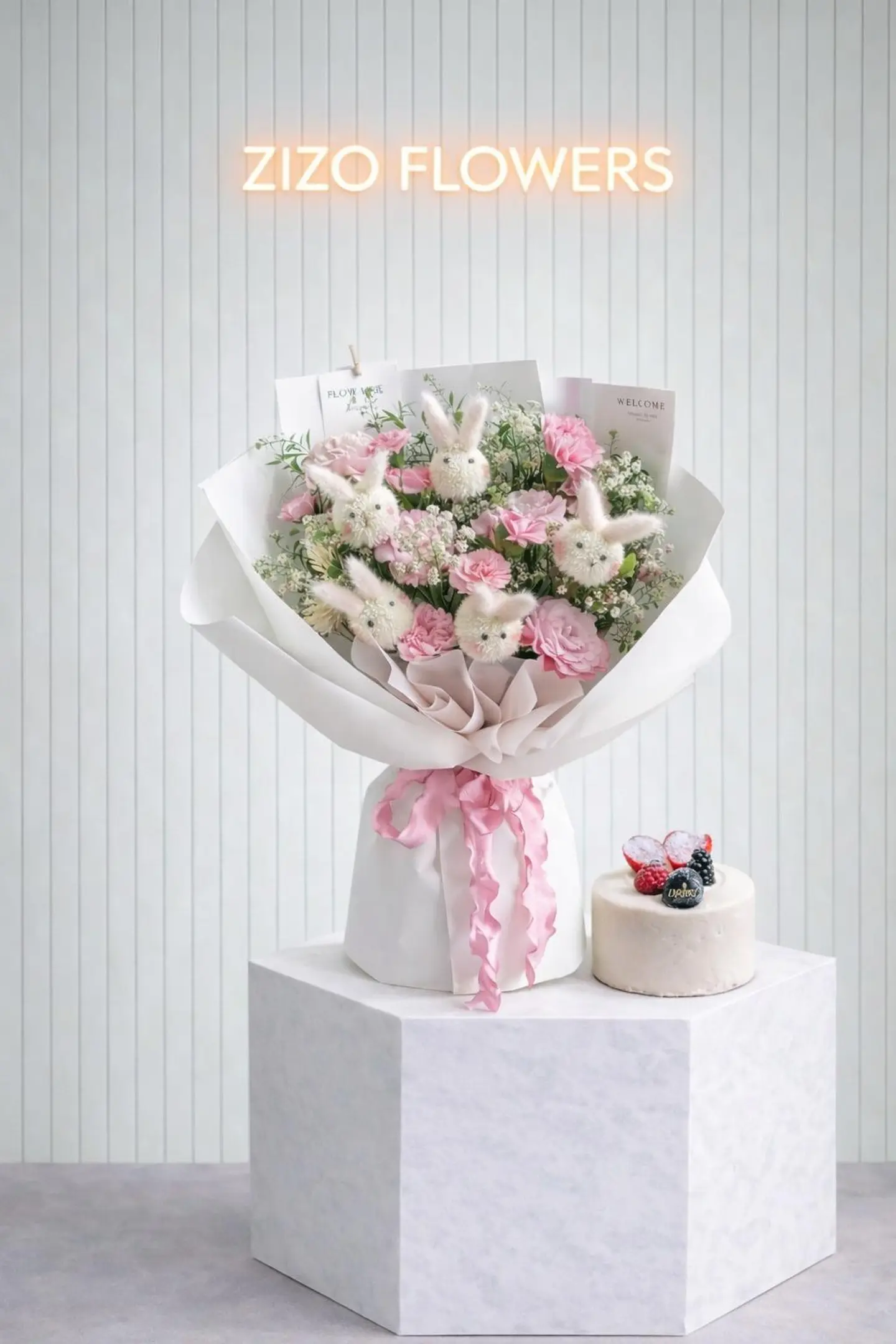 Rose With Kandera Cake 10