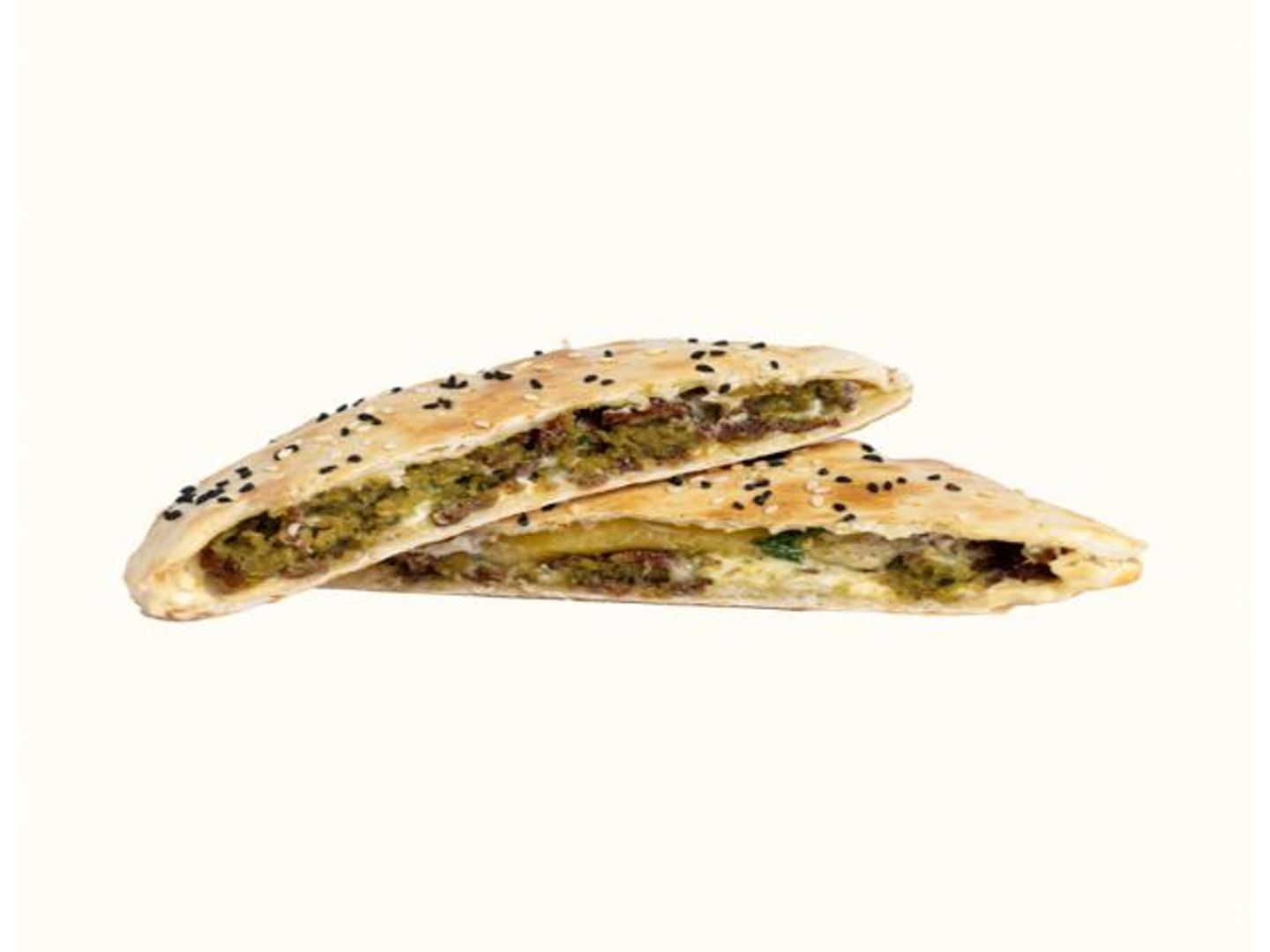 فطيرة فلافل مشكل بالبيض