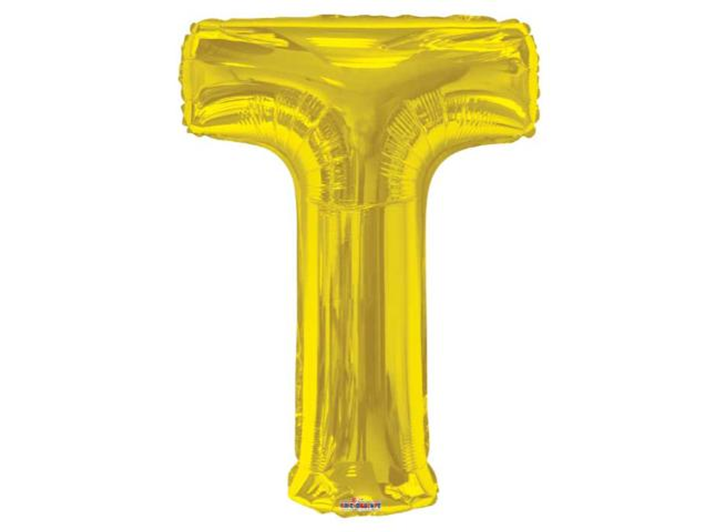 بالون هيليوم ذهبي تي