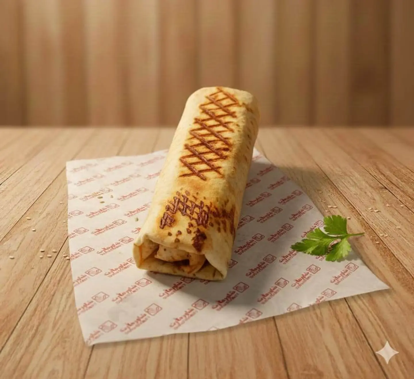 ساندوتش شاورما دجاج صغير