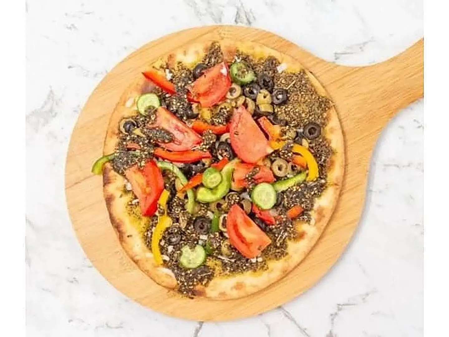 Zaatar And Vegetable Manqusha