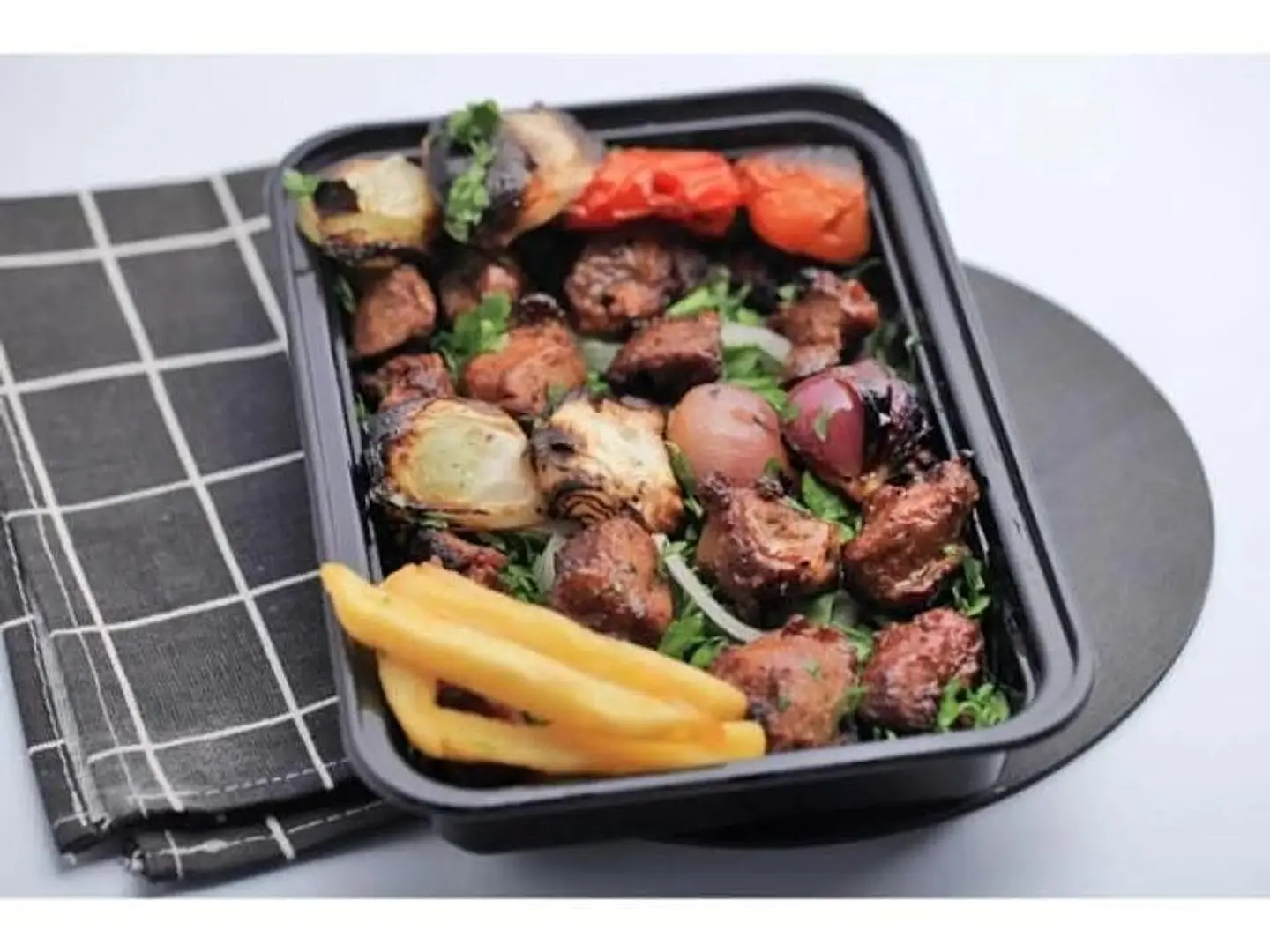 For One Person Meat Cubes