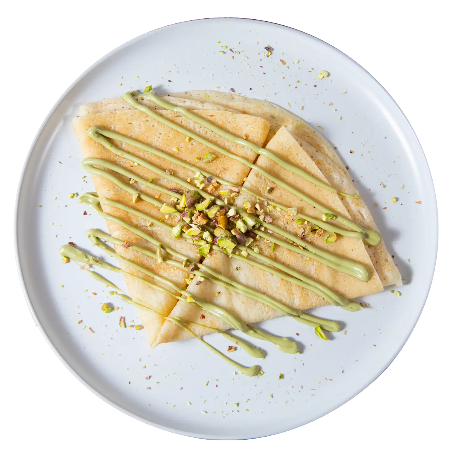 Pistachio Crepe