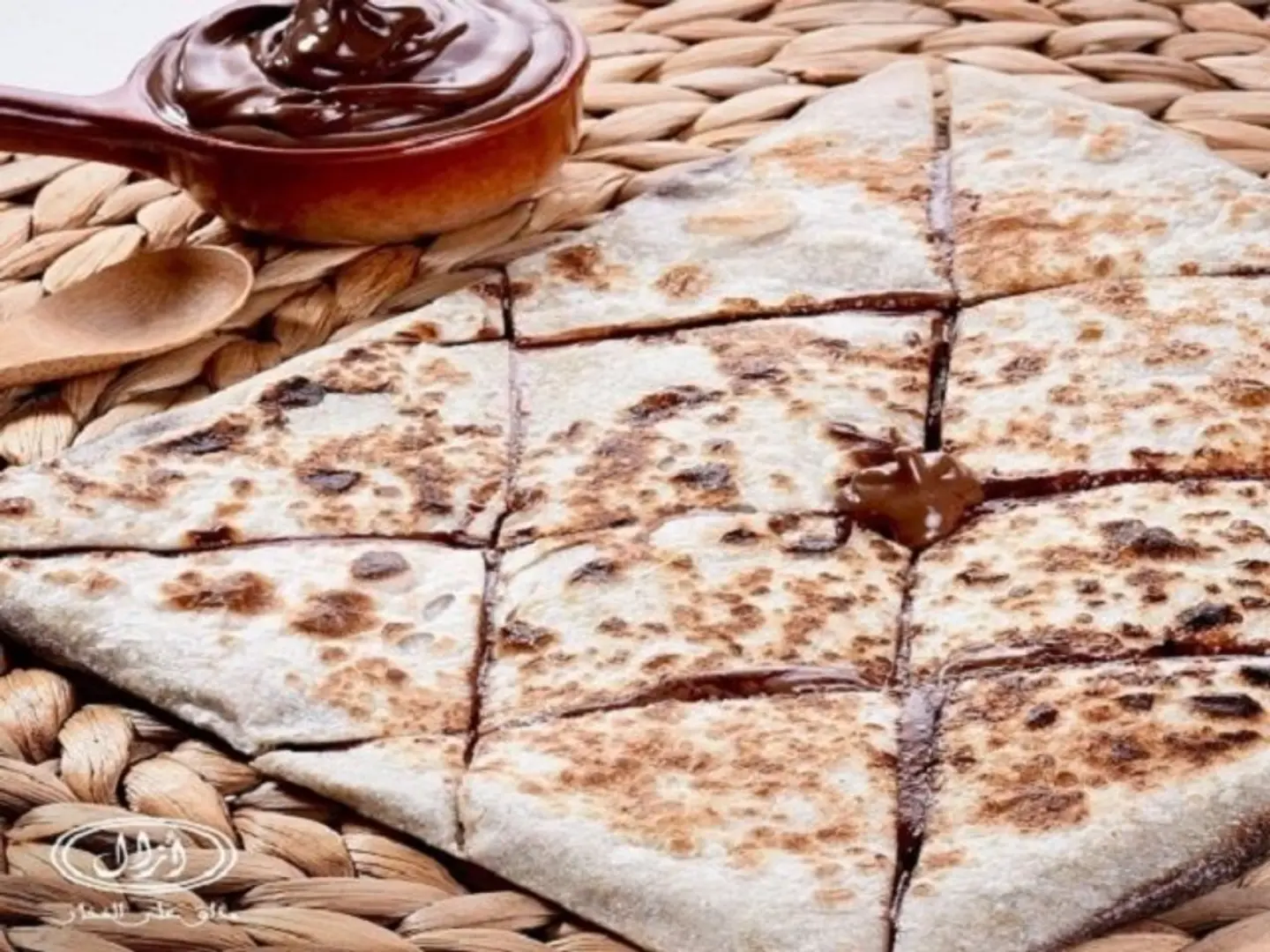 مطبق موز مع نوتيلا