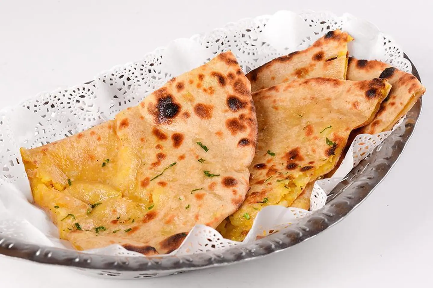 Aloo Paratha Chana Suji
