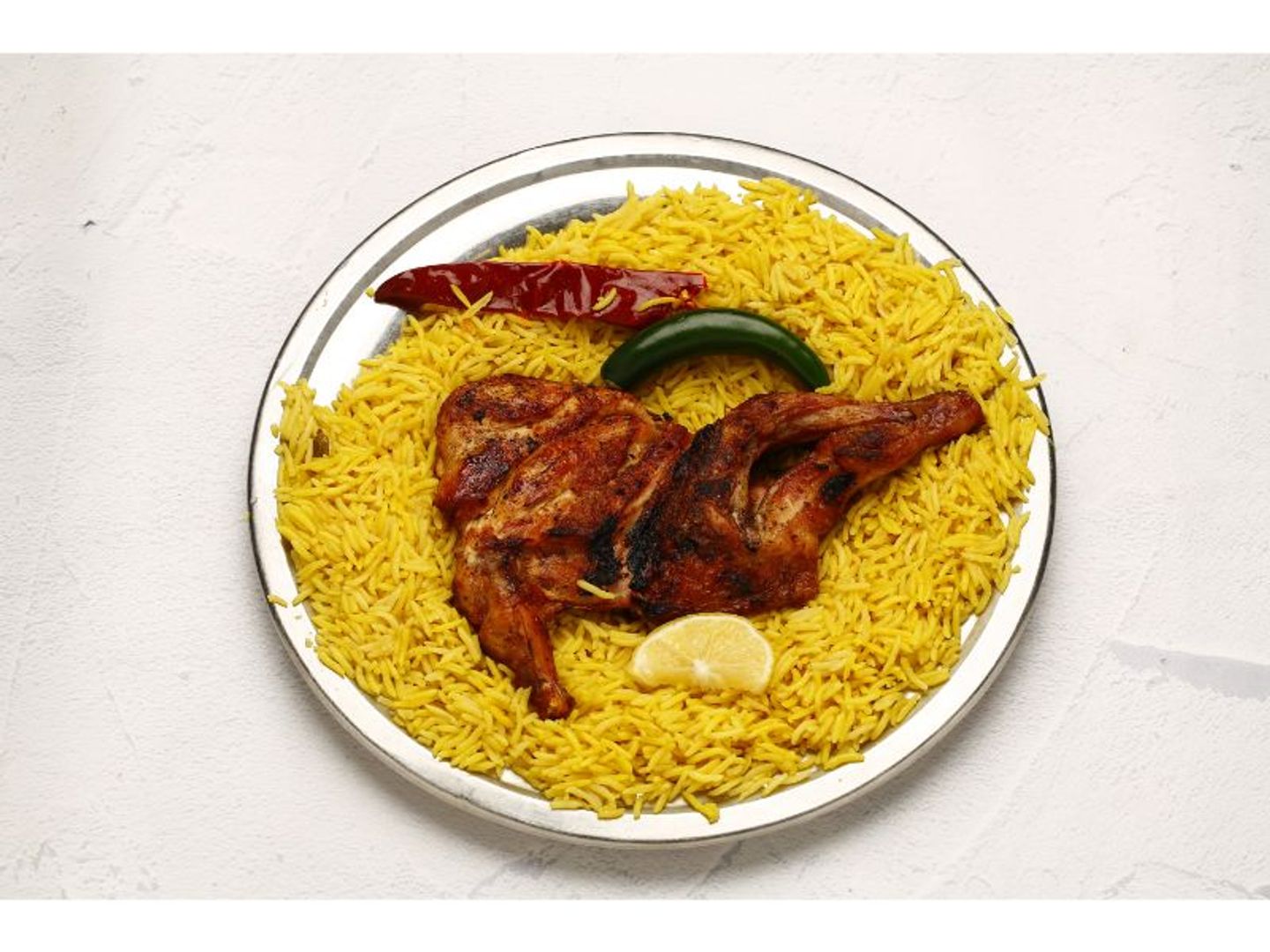 نصف دجاجة مظبي