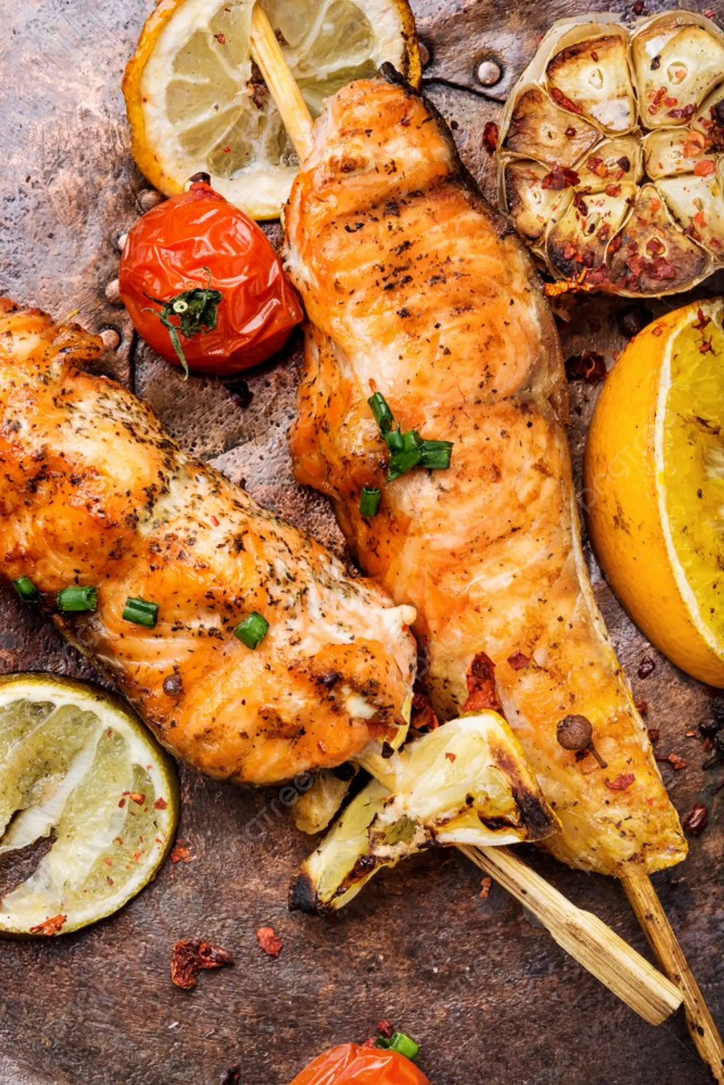 Fish Kebab Skewer