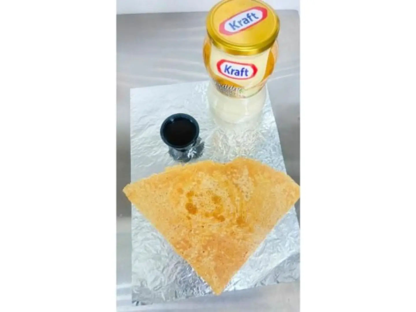 Rgag Bread With Cheese And Honey