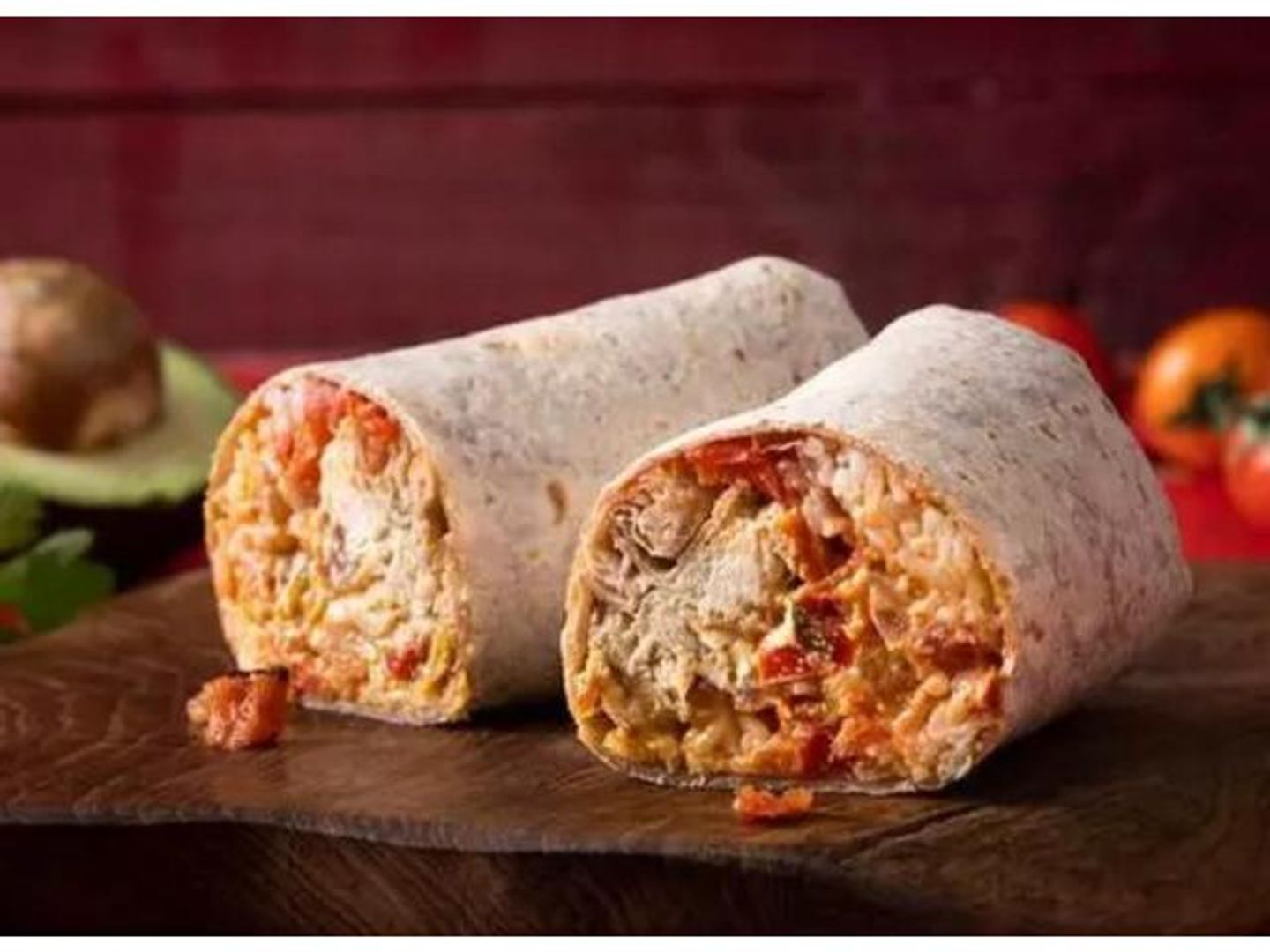 Creamy Chicken Burrito - Creamy Chicken Burrito