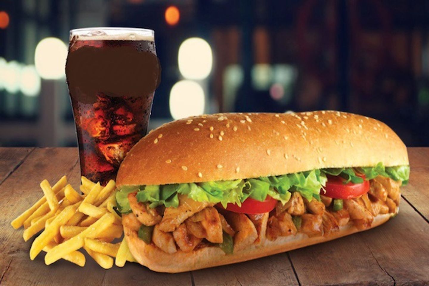 وجبة كودو دجاج كبير