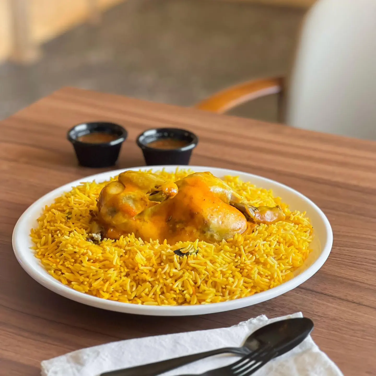 نصف دجاج مندي