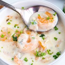 شوربه كريمه صغيره