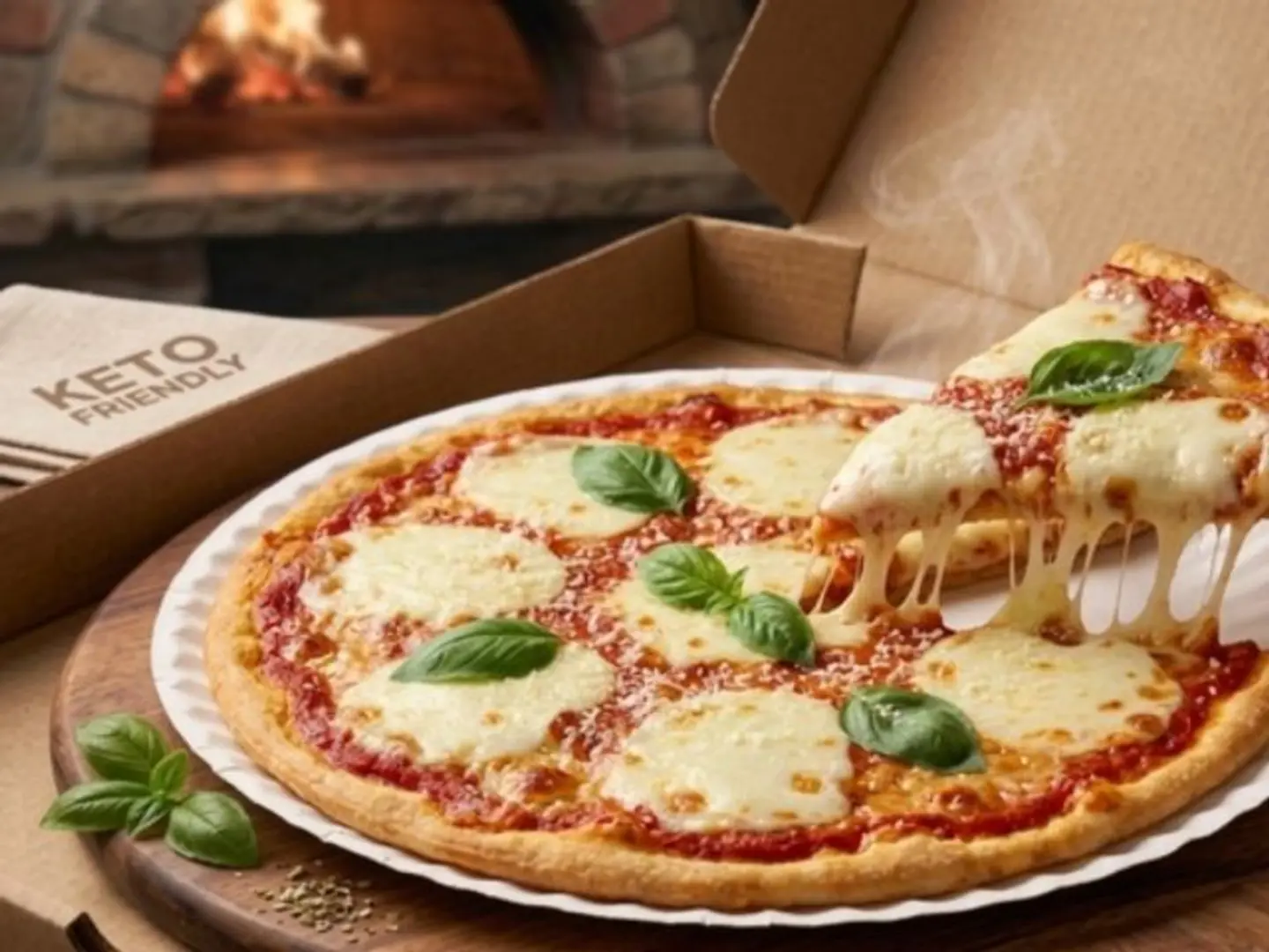 بيتزا مارجريتا كيتو - صغير
