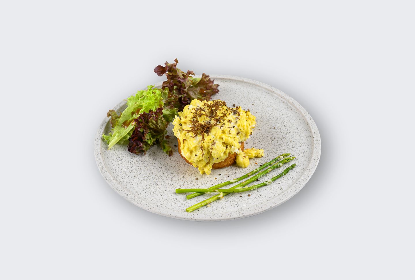 Scrambled Eggs With Truffle Cream