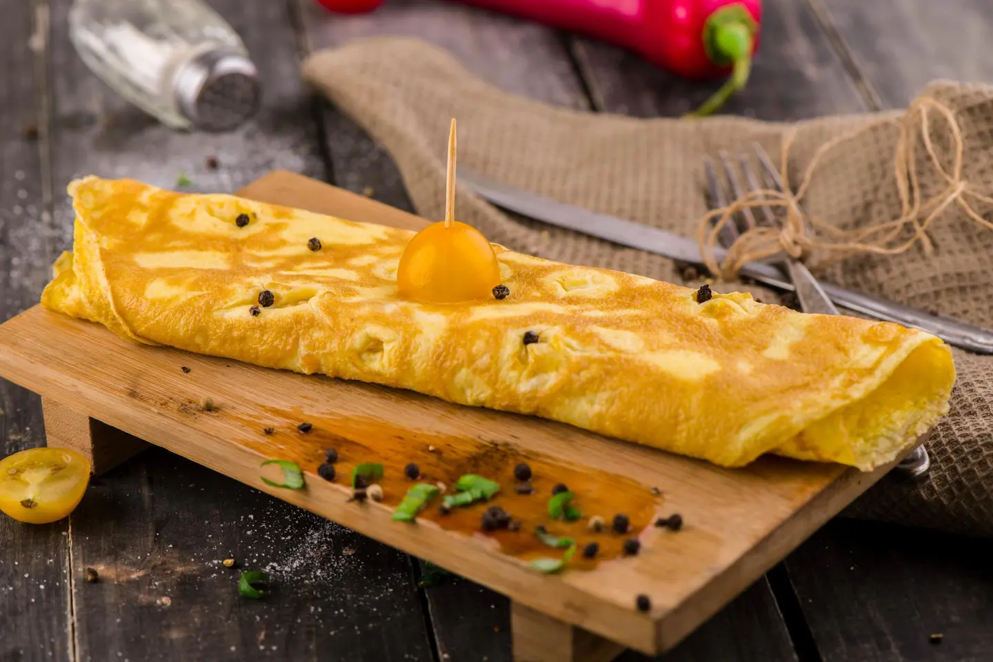 Laffa Omelette