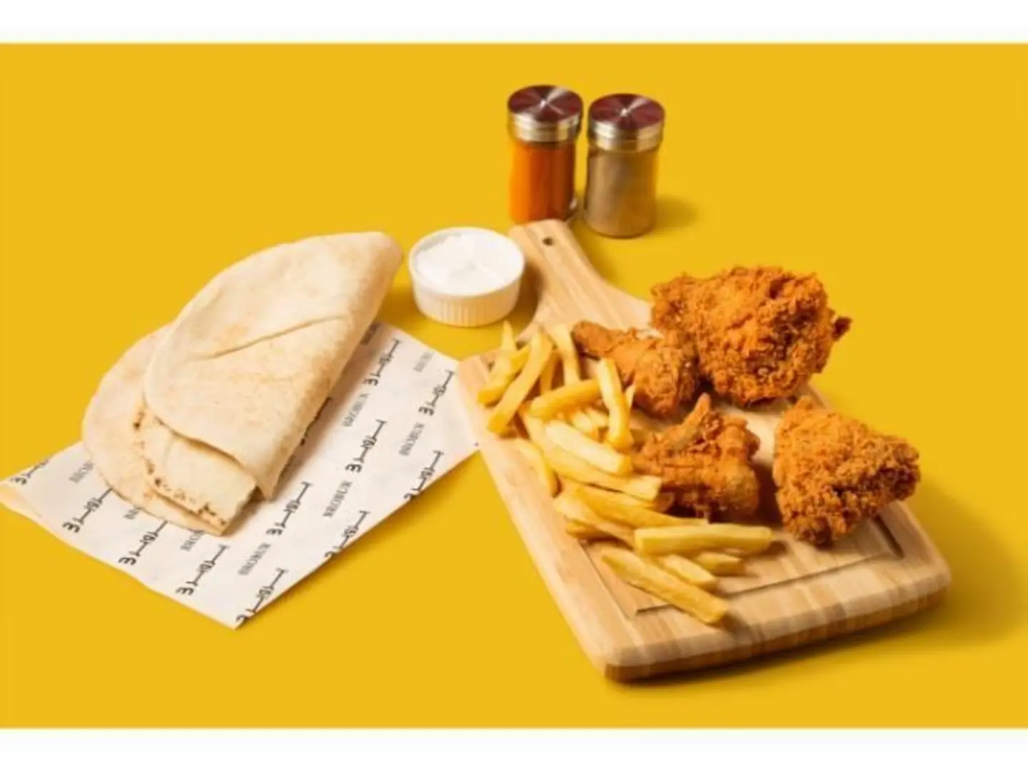 Regular Broasted 4 Pieces