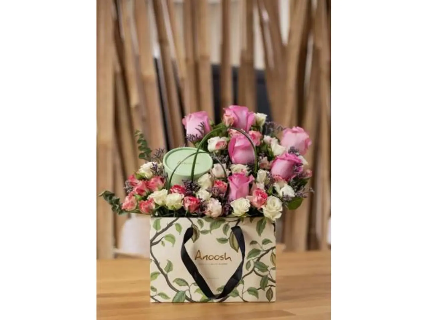 تنسيق مزين بشوكلاتة انوش