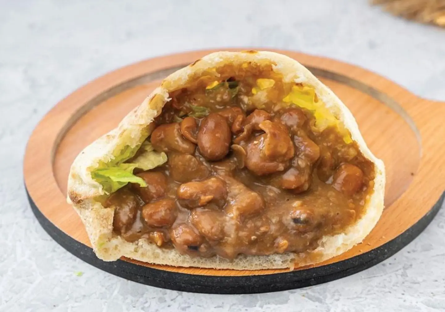 Foul With Local Ghee Sandwich