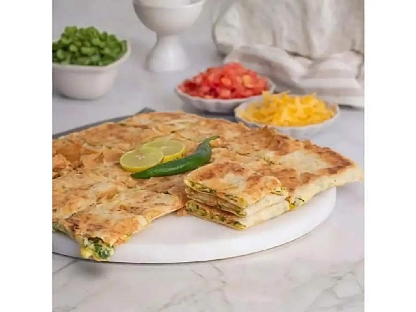 Spicy Vegetable Muttabaq