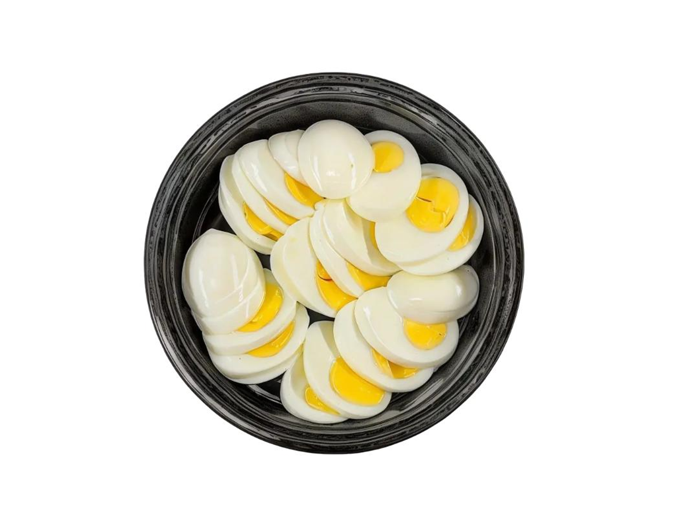 صحن بيض مسلوق