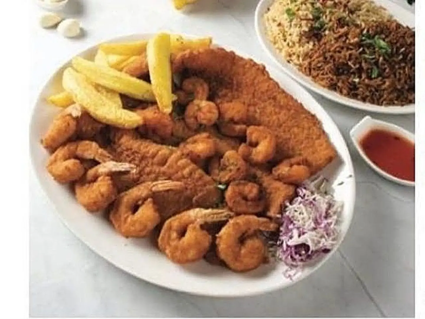 صحن مشكل مقلي لشخصين
