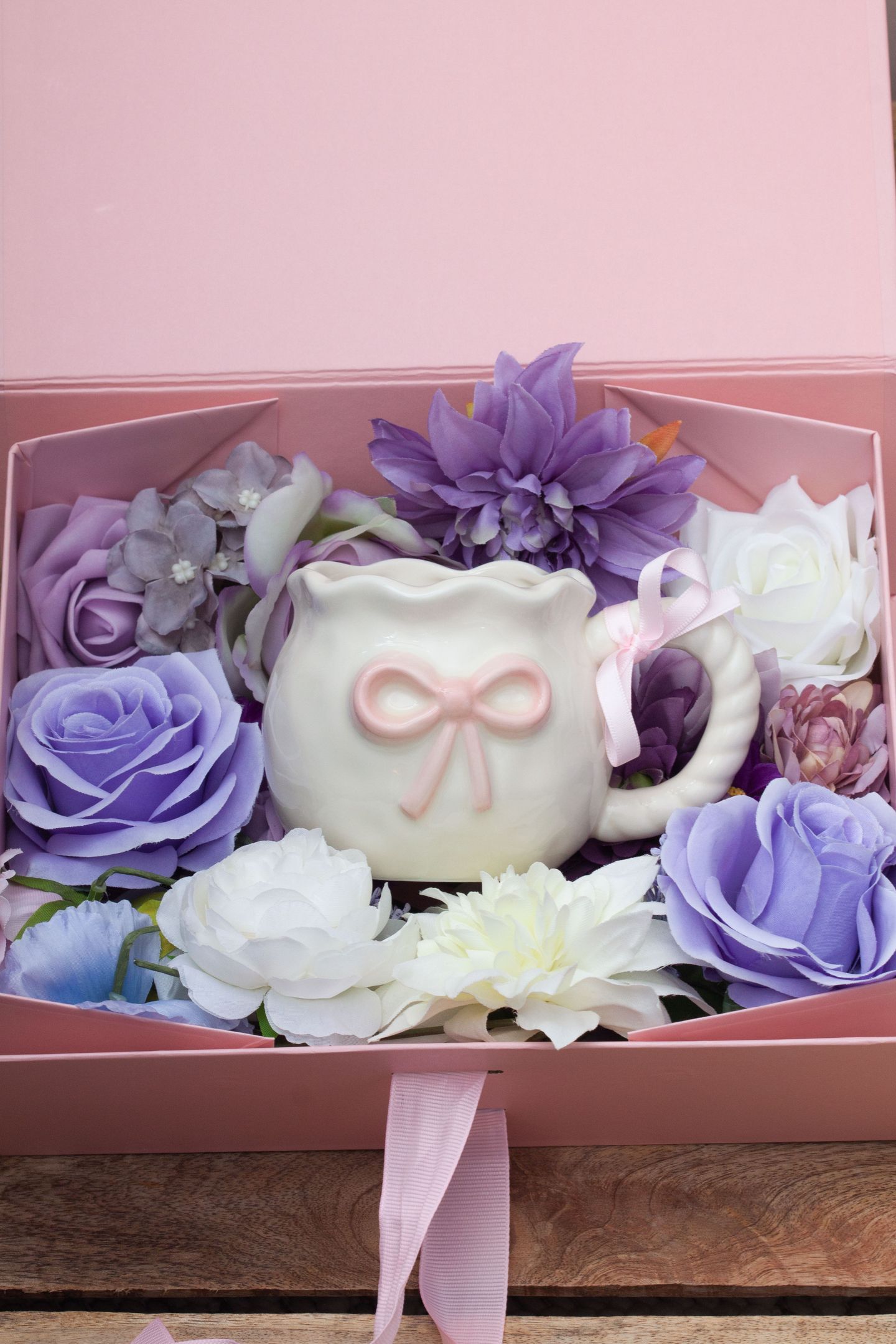 Bow And Rose Cup