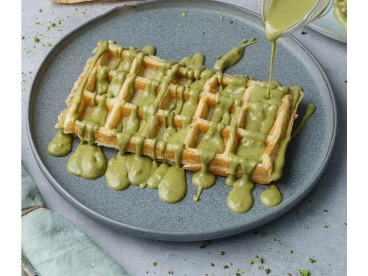 Pistachio Waffle