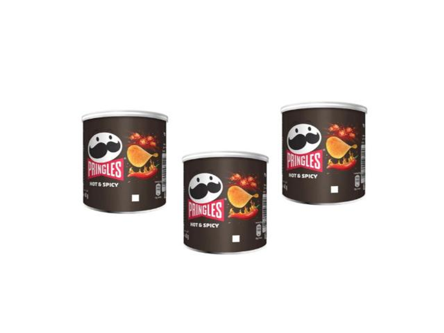 Spicy Pringles 40 Gm × 3 Pieces