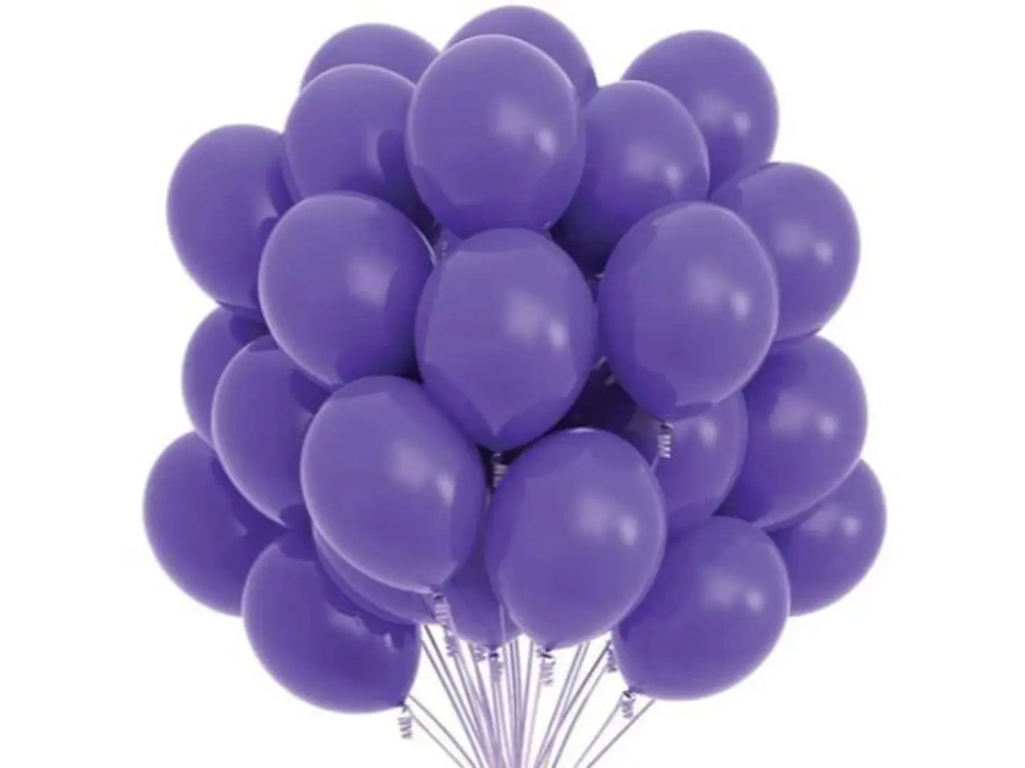 20 بالون بنفسجي