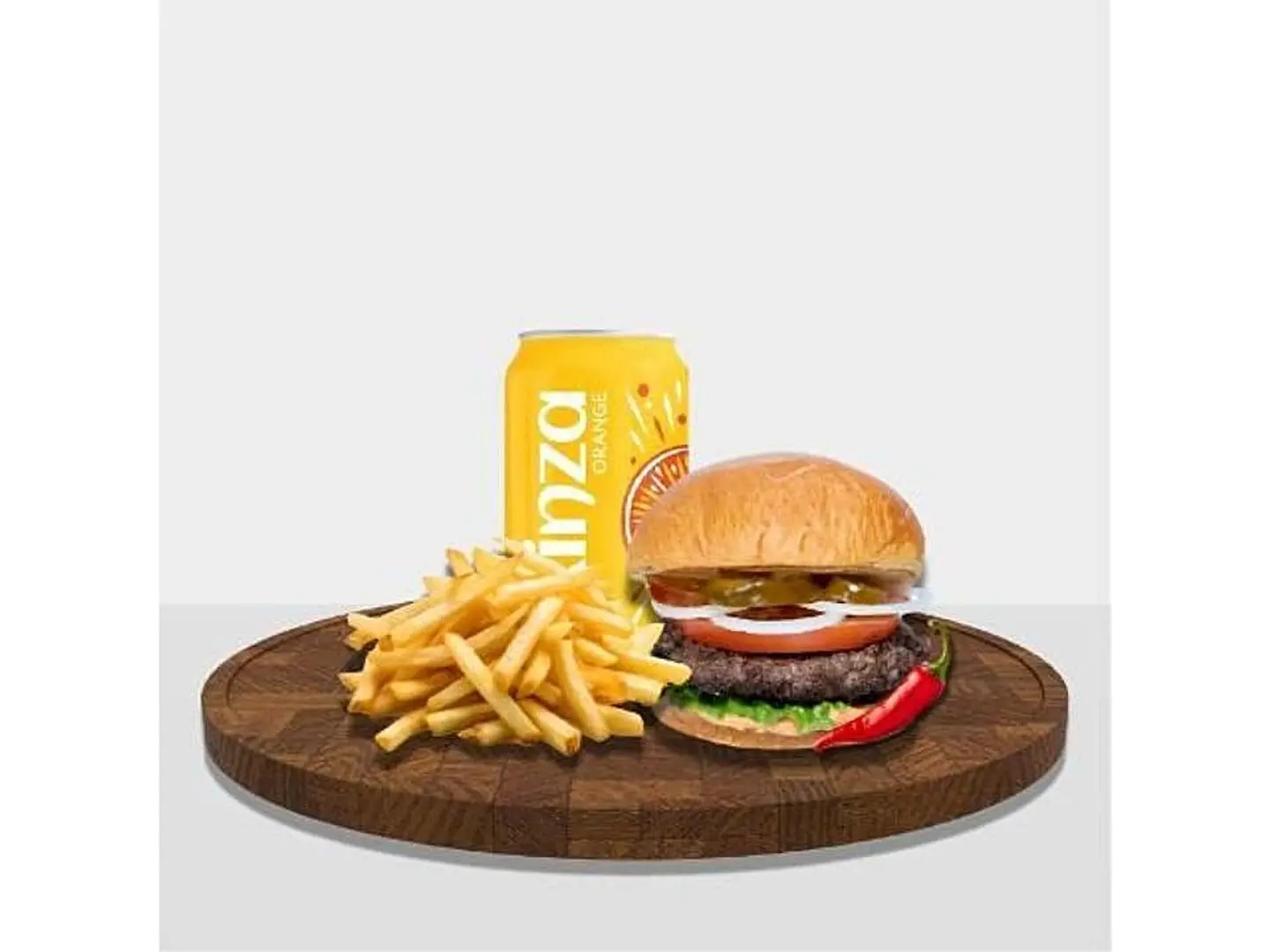 وجبة سبايسي برجر