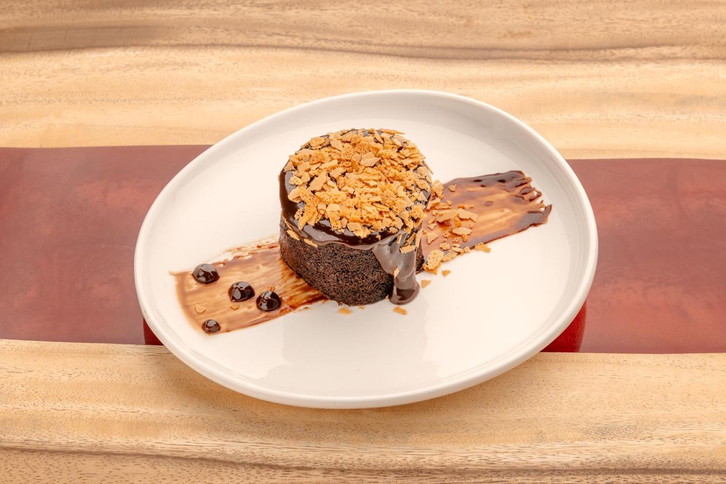 Crunchy Chocolate Cake