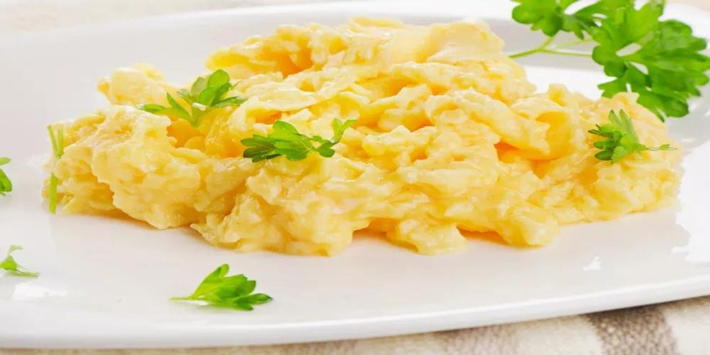 صحن بيض مقلي