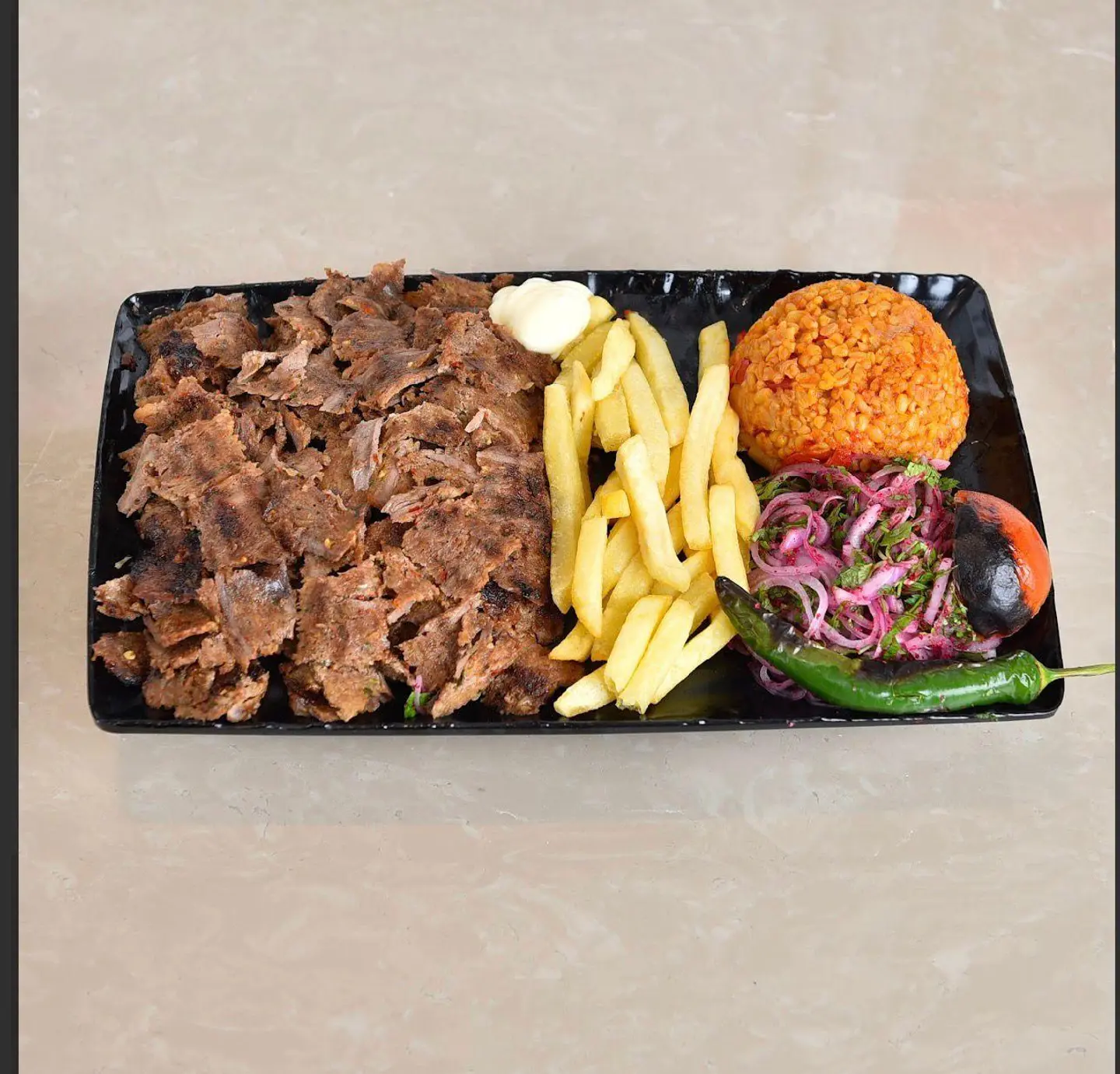 Beef Shawarma Plate