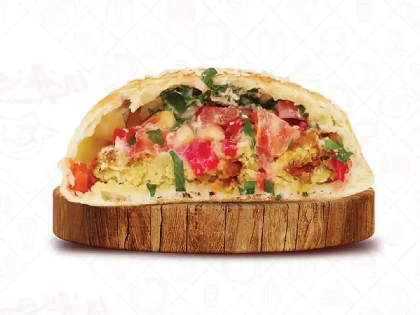 Falafel With Cheese Sandwich