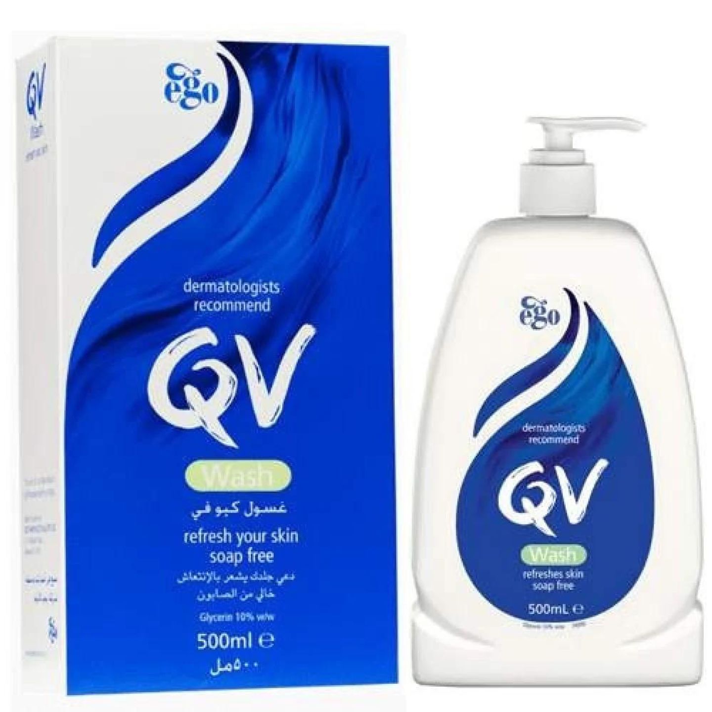 Qv Wash For All Skin Types 500g