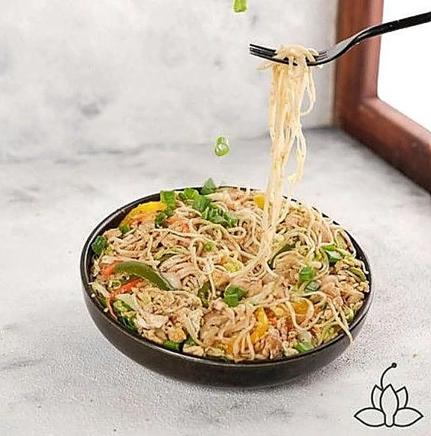 Singapori Chicken Noodels