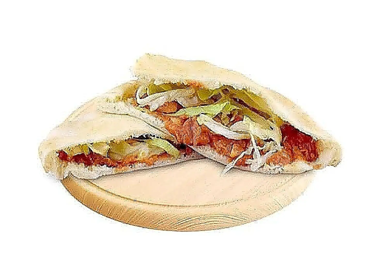 ساندوتش خبز بلدي بر سوبر