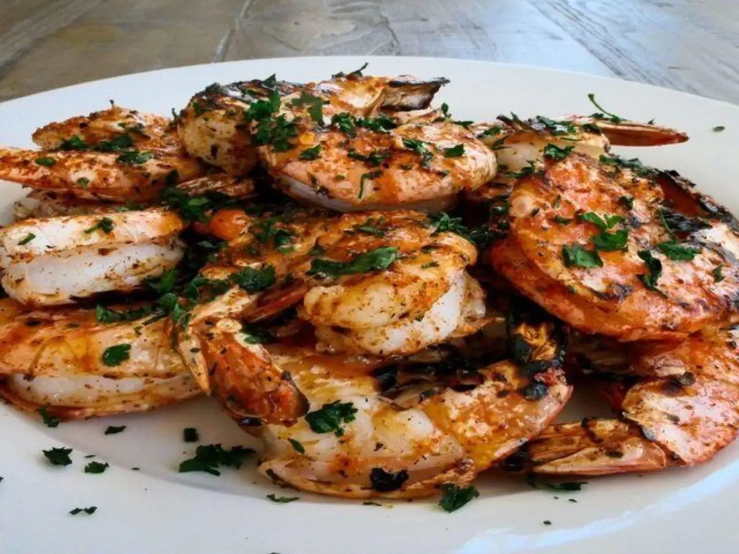 Grilled Shrimp Without Rice