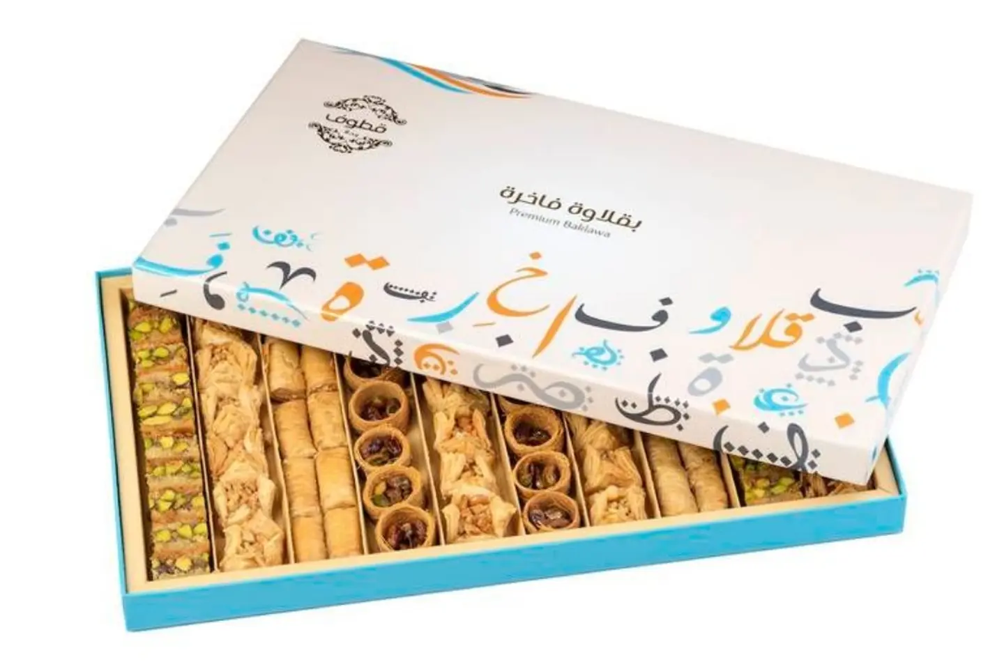 بقلاوة فاخرة960جرام قطوف