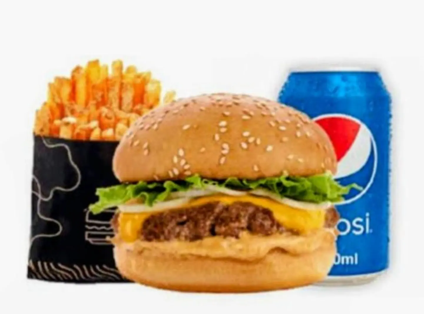 Beef Burger Meal