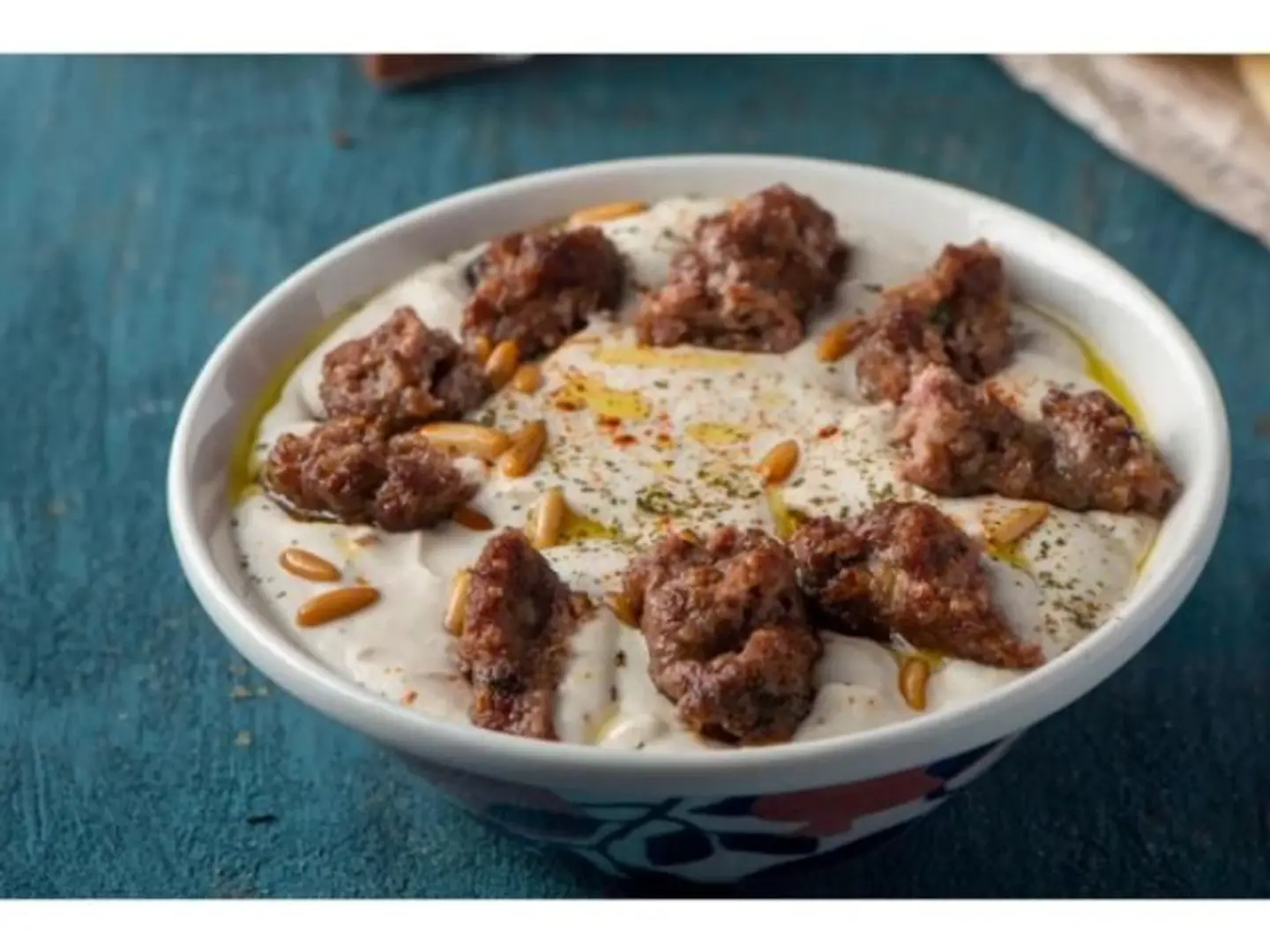 فتة كباب لحم