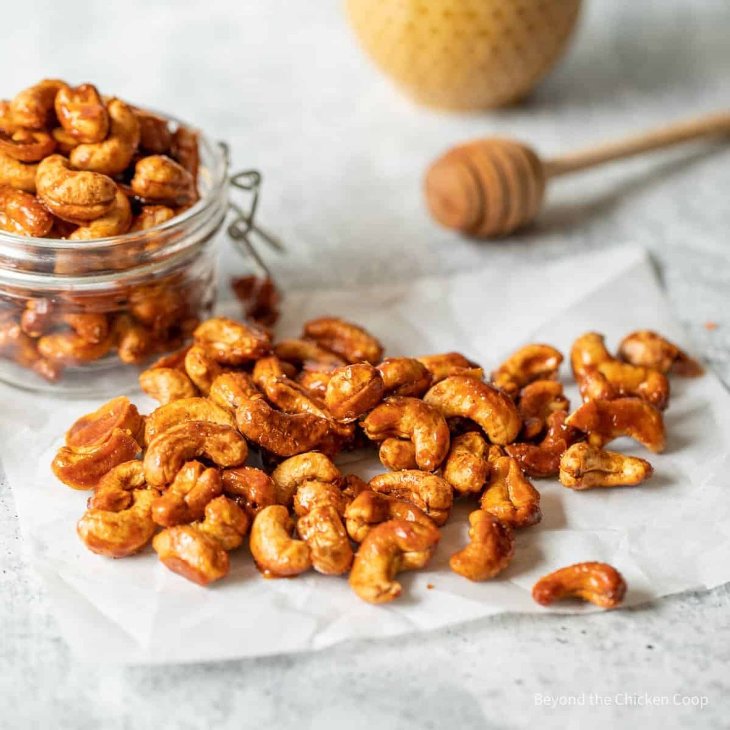 Dates And Cashew Nut Honey Wanton